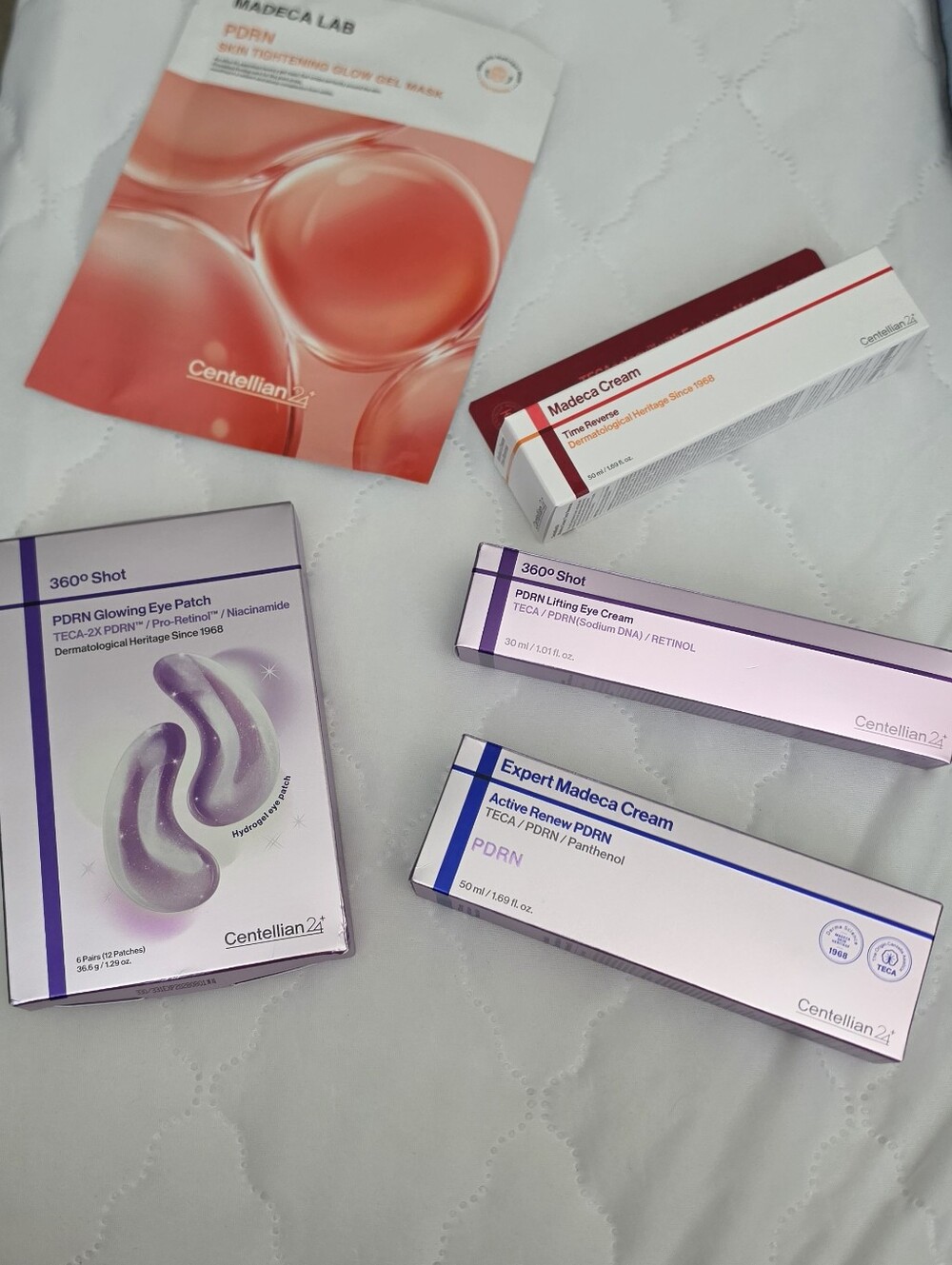 Centellian24 PDRN and Madeca anti-aging collection